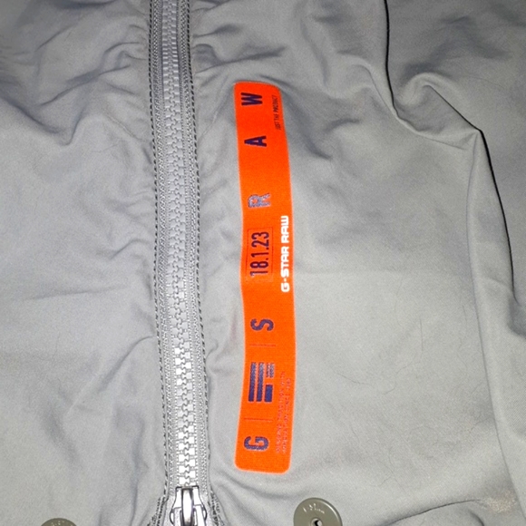 NWT g-star dress size 2 with pockets and fishtail detail. Green with gray colors - Picture 5 of 8